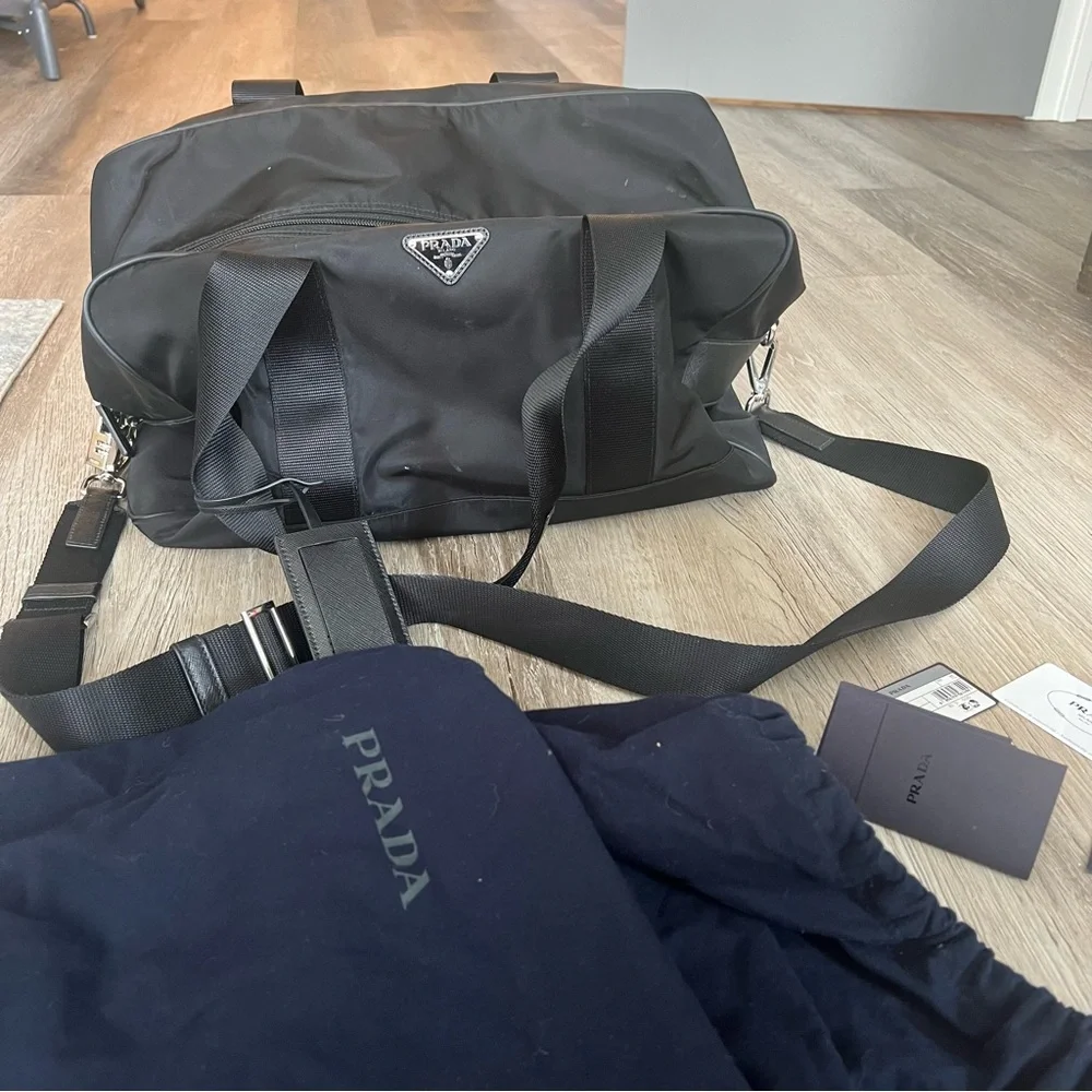 NWT Prada Re-Nylon Saffiano Duffel bag